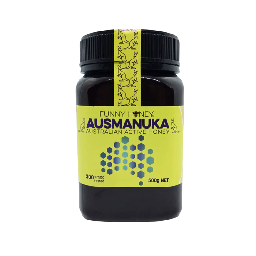 マヌカハニー MGO 300+ 500g AUSMANUKA 300+ MGO Australian Manuka Honey AUSMANUKA – Ausmanuka Store